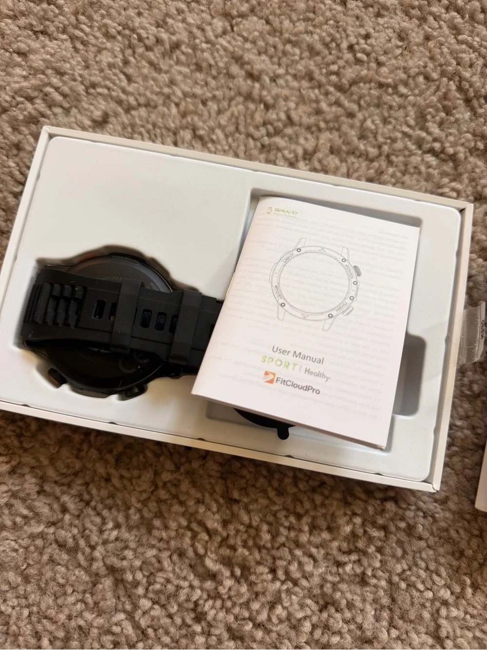 NWT Sport Smart Watch - Black and Red